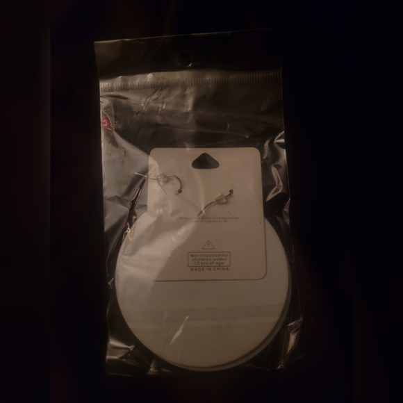 Afrocentric Wooden African Woman Earrings - Picture 3 of 4